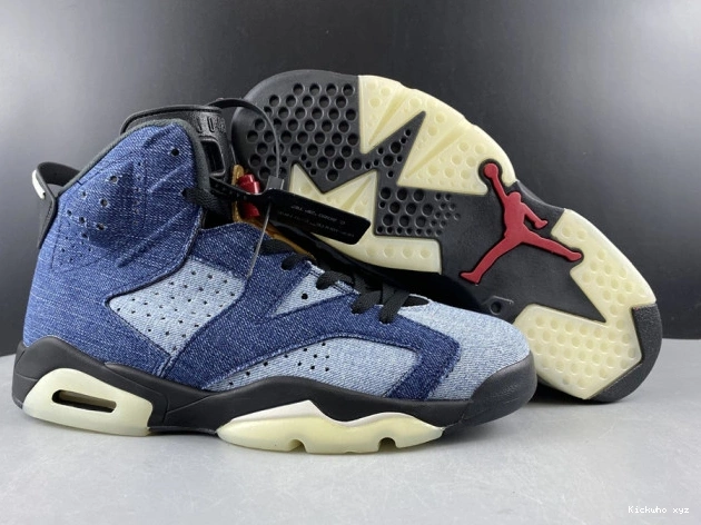 Washed 6 CT5350-401 Jordan Air Denim 0801